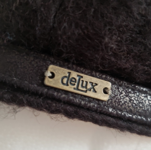 DeLux | Wool-blend Newsboy Cap - Picture 5 of 12